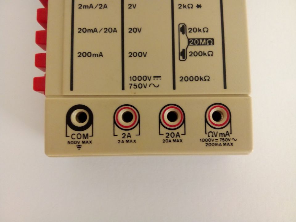 TEL DM 1000B Digital Multimeter für Gleich-/Wechselströme um 1977 in Hamburg