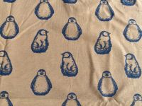 Jersey Stoff Stenzo Textiles Pinguin und passend Bündchen in gelb Rheinland-Pfalz - Limburgerhof Vorschau