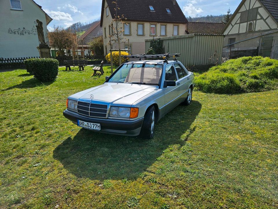 MB 190er neu Tüv ... mit ...                        H Kennzeichen in Schöntal