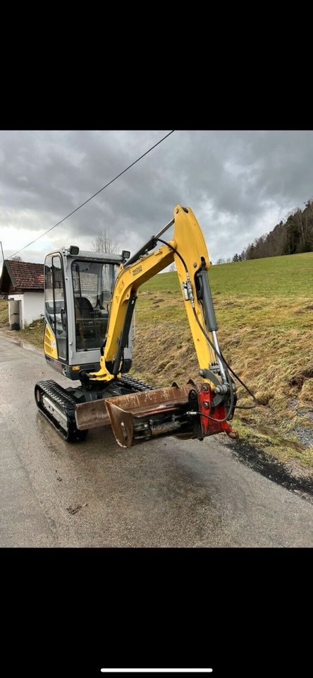 Wacker et 24 Vermieten Verleih Mieten Minibagger Bruttopreis in Regen