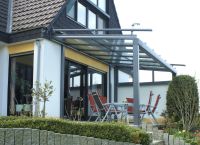 Überdachung / Terrassendach mit 10mm VSG-Sicherheitsglas auf Maß Brandenburg - Bernau Vorschau