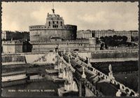 Ansichtskarte Rom - Ponte e Castel Sant'Angelo - ungelaufen Baden-Württemberg - Weingarten Vorschau