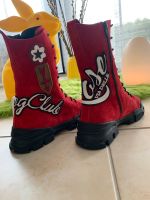 Damenschuhe, rot mit Patches Leder .Neu Nordrhein-Westfalen - Nettetal Vorschau