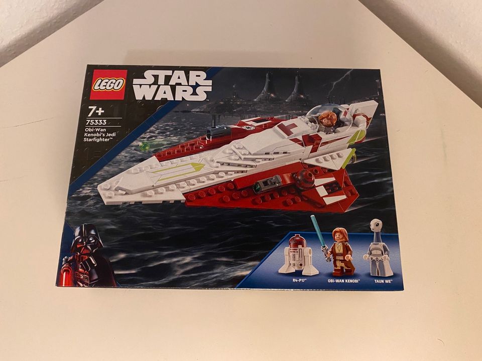 Lego Star Wars 75333 Obi - Wan Kenobis jedi Starfighter Neu in Frankfurt am Main