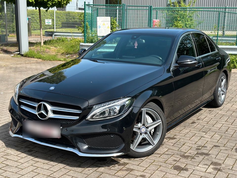 Mercedes C 200d AMG pack CAMERA/NAVI/CARPASS TE KOOP ! in Aachen