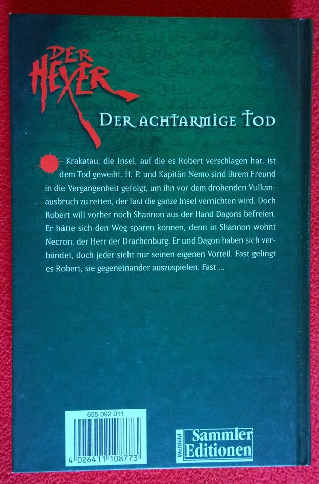 Der Hexer "Der achtarmige Tod" von Wolfgang Hohlbein (Weltbild) in Seddiner See
