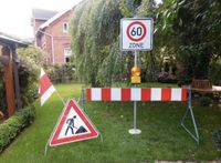 Schilderverleih, 60. Geburtstag, Geburtstagsschild (BAUSTELLE-Z) Niedersachsen - Westoverledingen Vorschau