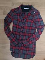 Bluse, Tally Weijl, Größe M, kariert, schwarz, rot, grau Berlin - Zehlendorf Vorschau