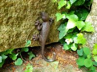 Haken Wandhaken "Gecko" Salamander Eidechse Gusseisen NEU/VERSAND Hessen - Darmstadt Vorschau