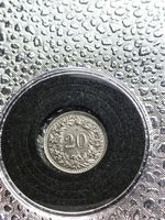 Schweizer Münze 20 Rappen 1934, Stempelglanz, in Münzkapsel Baden-Württemberg - Weil am Rhein Vorschau