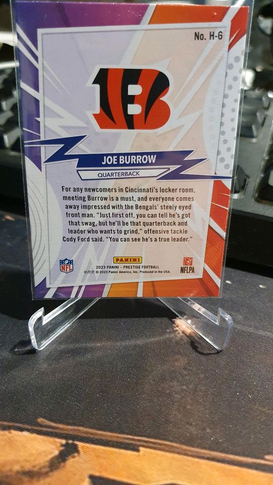 Joe Burrow Prestige 2023 Heroes NFL Cincinnati Bengals in Düsseldorf