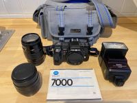 Minolta AF 7000 mit 2 Stück Sigma Objektiven, Blitzlicht, Tasche Nordrhein-Westfalen - Gevelsberg Vorschau