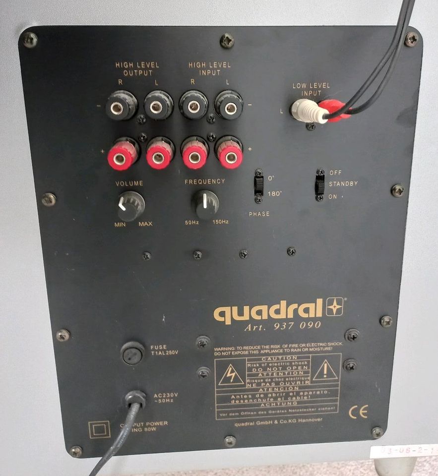 Quadral 5.1 System in Gettorf