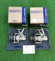 2× Daiwa Sportsmatic-X 5500 BR Freilaufrollen Baitrunner mit OVP, Niedersachsen - Bad Bentheim Vorschau