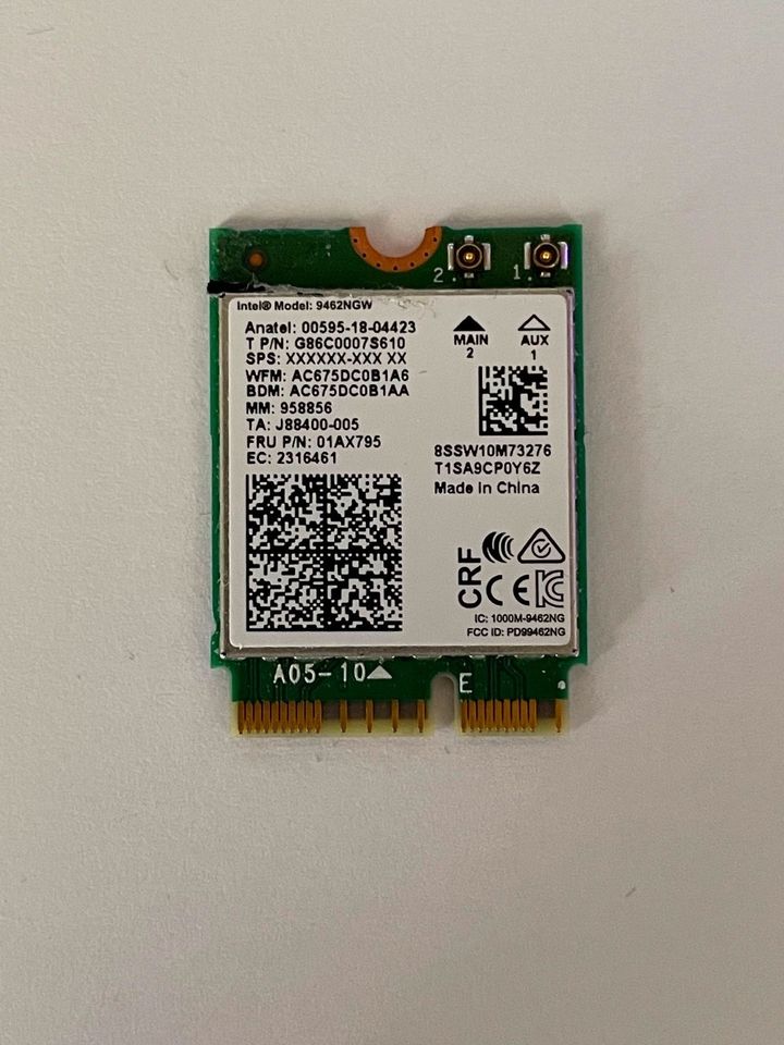 Intel 9462NGW WLAN-Karte in Ehrenkirchen