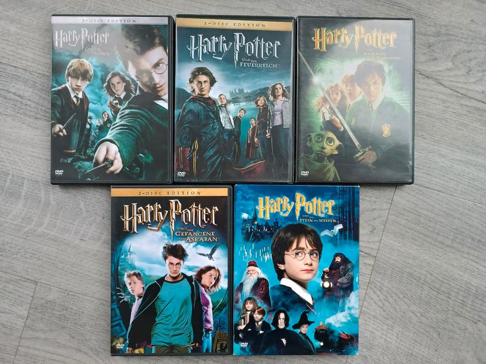 5 DVD, Harry Potter, in Haiger