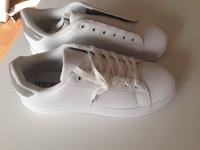 Halbschuhe weiß mit hohen Sohlen , Größe 45, NEU Hessen - Buseck Vorschau