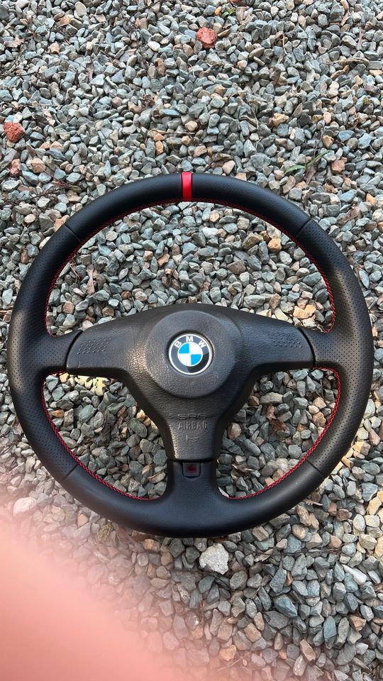 Ⓜ️ Neu Bezogenes 3 Speichen Lenkrad 3er Bmw Ⓜ️ in Reichenbach (Vogtland)