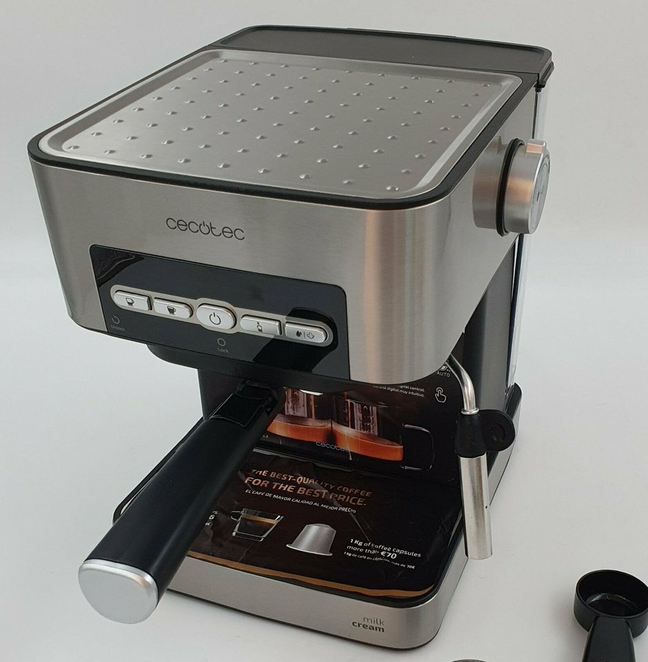 Cecotec Espresso Power Maschine 20 Matic Kaffeemaschine 60€* in Vettweiß