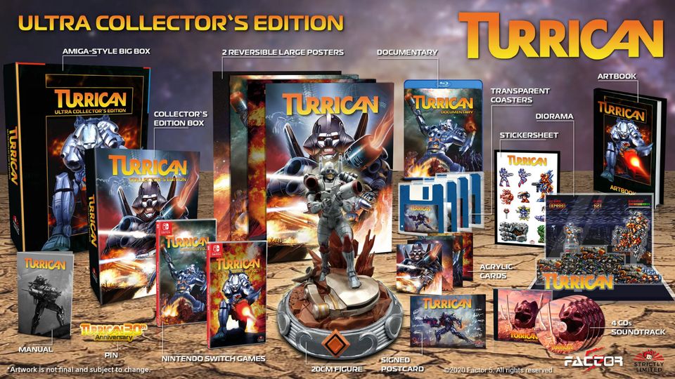 Nintendo Switch Turrican Ultra Collector‘s Edition - Strictly NEU in Potsdam