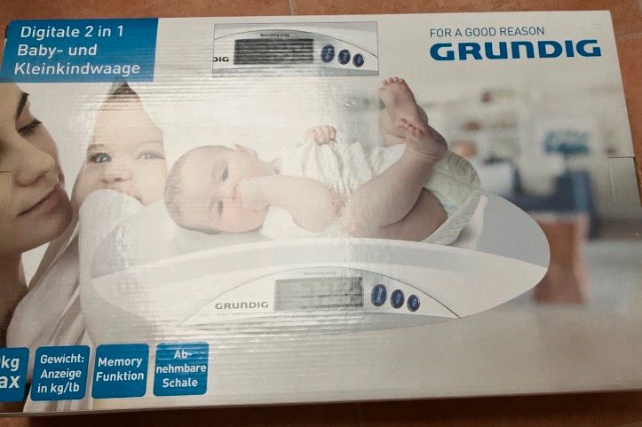 Grundig Babywaage/Kleinkindwaage originalverpackt in Mainz