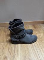 Graue Wildlederstiefeletten, Marco Tozzi, Gr. 40 Niedersachsen - Hage Vorschau