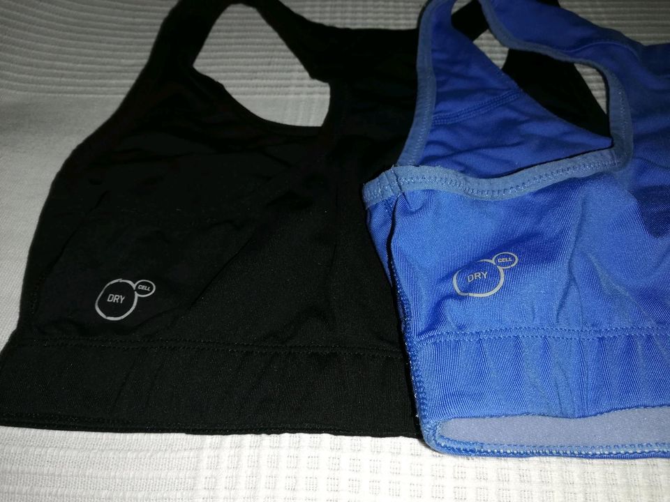 Puma Sport-BH Bustier Bra schwarz blau in Hamburg