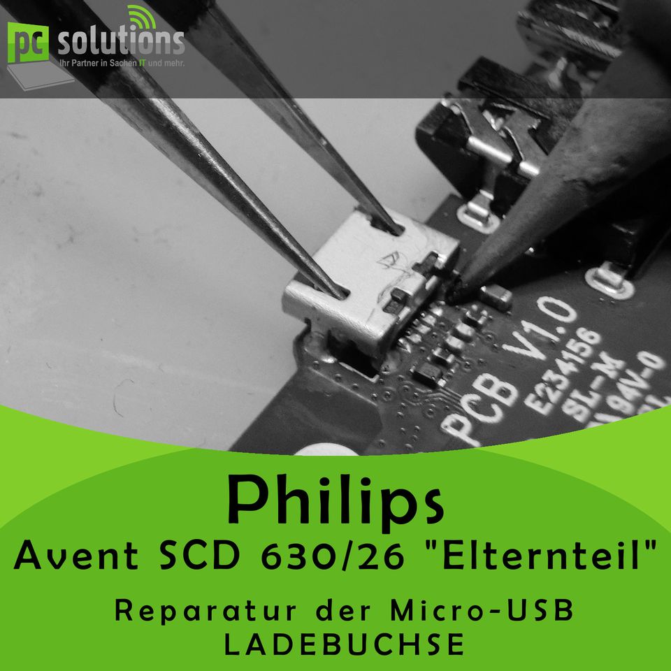 ✅ REPARATUR Micro USB Ladebuchse Philips Avent SCD 620 630 sListe in Birstein