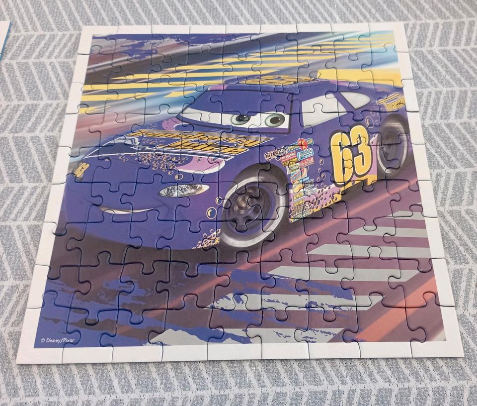 Disney Cars Puzzle Koffer mit 4 Puzzle in Braunschweig