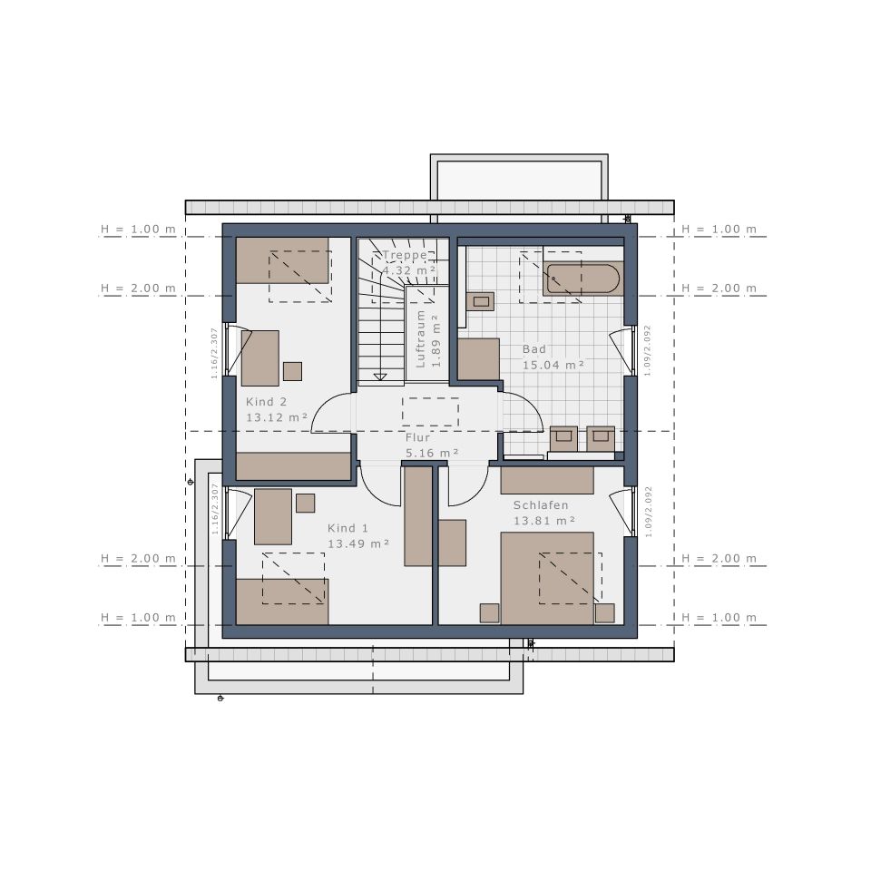 Die perfekte Wohlfühloase – Modernes Einfamilienhaus von Schwabenhaus in Theuma