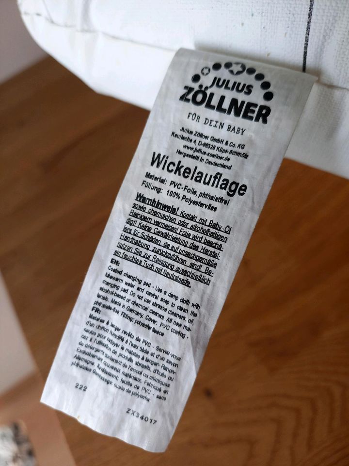Wickelauflage Julius Zöllner 85x75cm in Arnstein