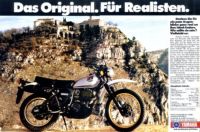 Yamaha XT 500 -Werbung - Das Original Für Realisten Nordrhein-Westfalen - Recklinghausen Vorschau