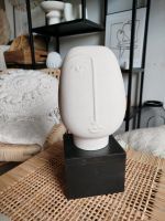 NP 24€ H&M Home Skulptur Gesicht Keramik Holz Deko Boho Skandi Eimsbüttel - Hamburg Stellingen Vorschau