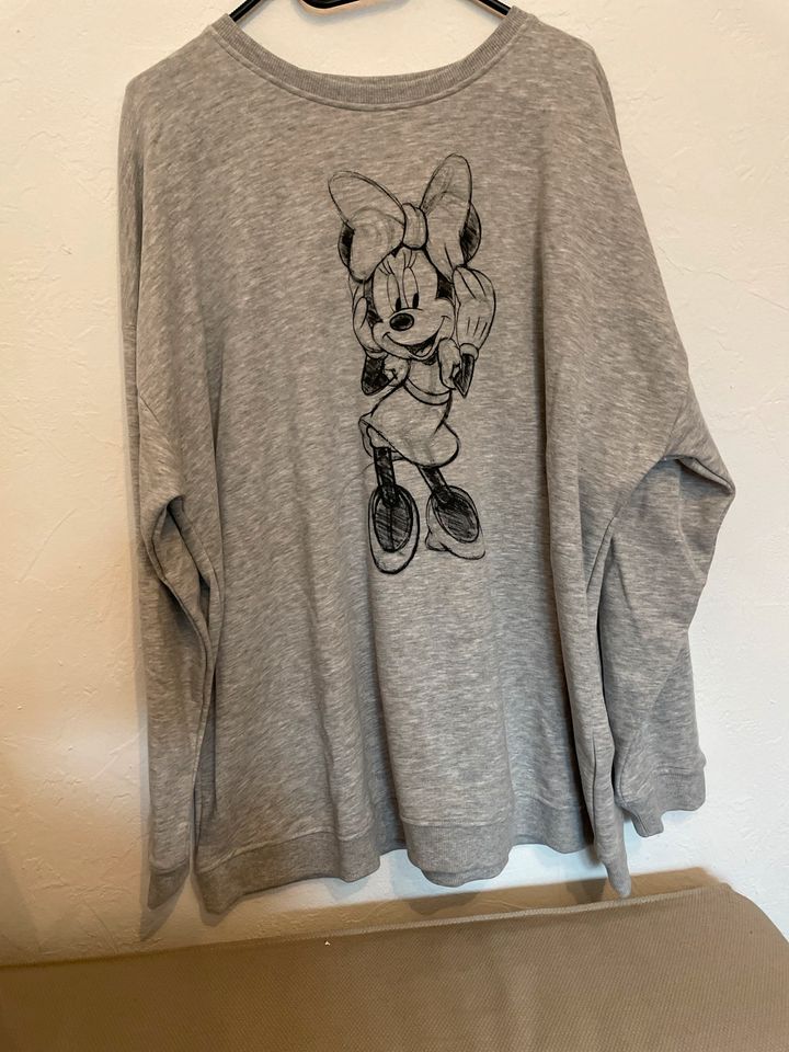 C&A Disney Pullover Minnie Maus, Größe XL, Grau in Göppingen