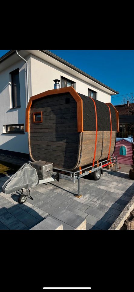 Fasssauna, Quadro Sauna, Gartensauna Mobil in Deißlingen