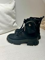 Steve Madden Tanker Gr.39 schwarz Nylon Boots Stiefeletten Sachsen - Markkleeberg Vorschau
