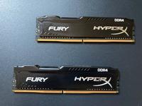 HyperX Fury DDR4 16GB (Kit 2x8GB) Niedersachsen - Soltau Vorschau