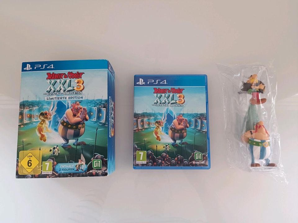 PS4 Asterix und Obelix XXL3 Kristall-Hinkelstein Limitierte Editi in Wolfhagen 