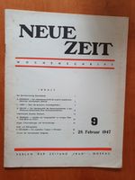 Neue Zeit Wochenschrift   1947 Thüringen - Kölleda Vorschau