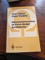 Metamathematics of first Order Arithmetik Springer München - Au-Haidhausen Vorschau
