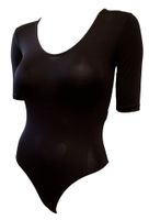 Sexy Damen Glanz Stretch Body Schwarz ¾ Arm GR: XS/S Leipzig - Holzhausen Vorschau