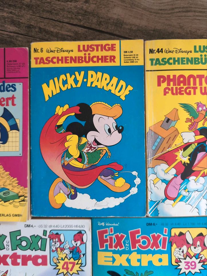Walt Disneys Lustige Taschenbücher Silberpfeil Fix und Foxi in Breitscheid