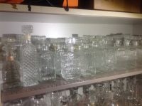 18_90 Antike Karaffen Kristallglas_Bleikristall_Glas Saarland - Schwalbach Vorschau