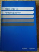 Tabellenbuch Fahrzeugtechnik Holland + Josenhans Bielefeld - Schildesche Vorschau
