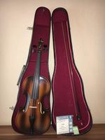 Alte Geige mit Koffer und Bogen, Dachbodenfund zu verkaufen. Nordrhein-Westfalen - Stemwede Vorschau