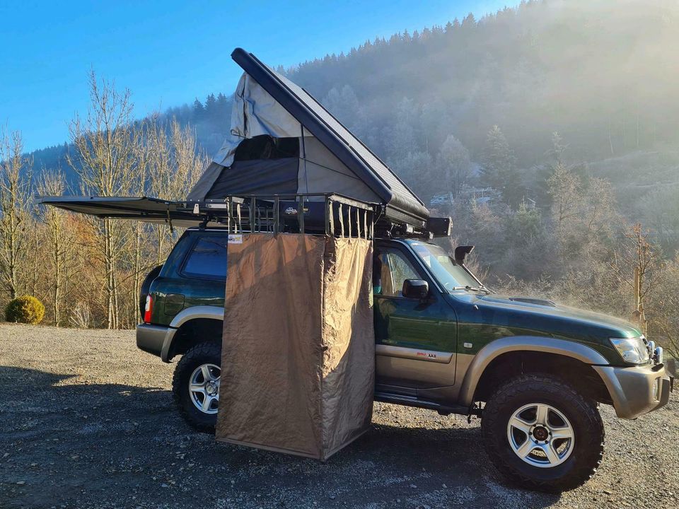 270 Grad Markise Quick Pitch, Toyota Land Cruiser  LJ HDJ KZJ in Winterberg