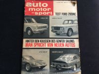 Auto Motor Sport Zeitschrift Zeitung 1963 Ford Zodiac Abarth GT 2 Kiel - Steenbek-Projensdorf Vorschau