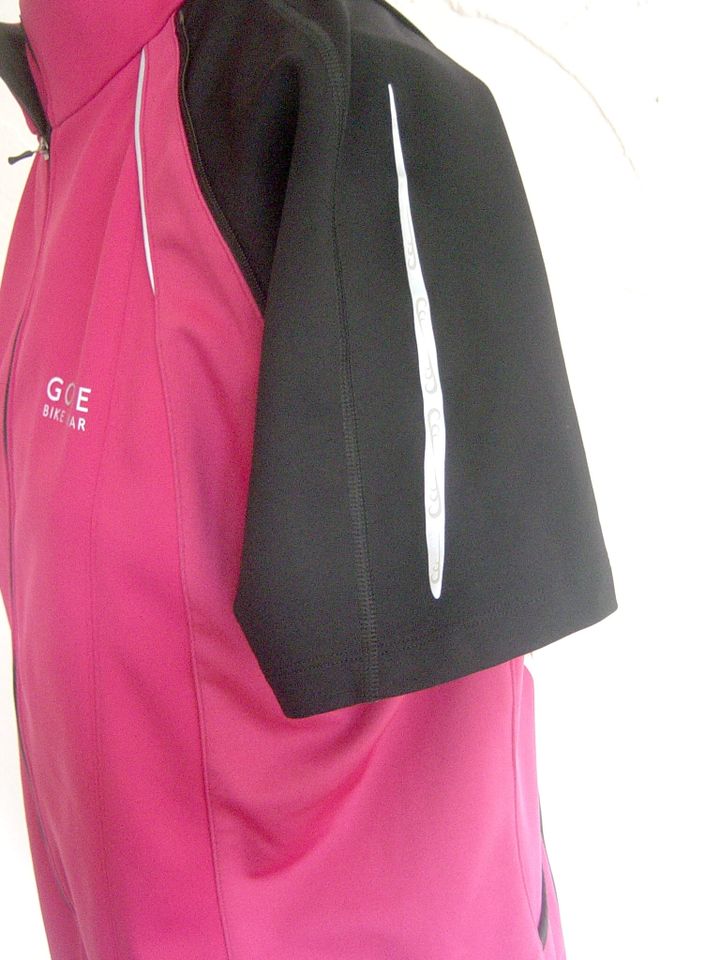 Gore Bike Wear, 2 in 1 Softshell Windstopper Fahrradjacke pink,44 in München