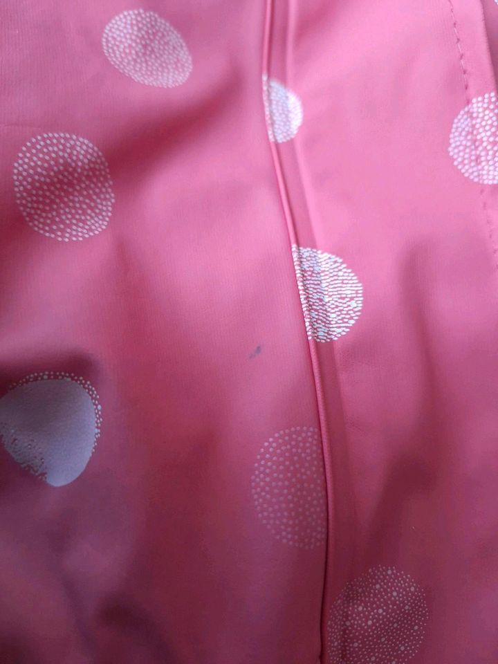 Topomini 98 Jacke 3in1  RegenFleece rosa/pink Sommer/Winter/Über. in Oberaula