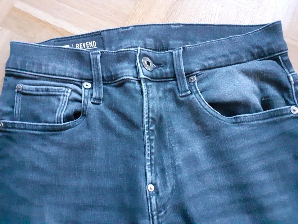 g-star-raw Jeans Herren, revend skinny, Gr. 28/32 schwarz in Chemnitz